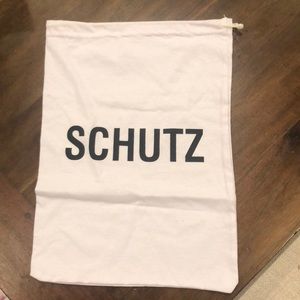 Shutz shoes heels sneakers dustbag white black NEW